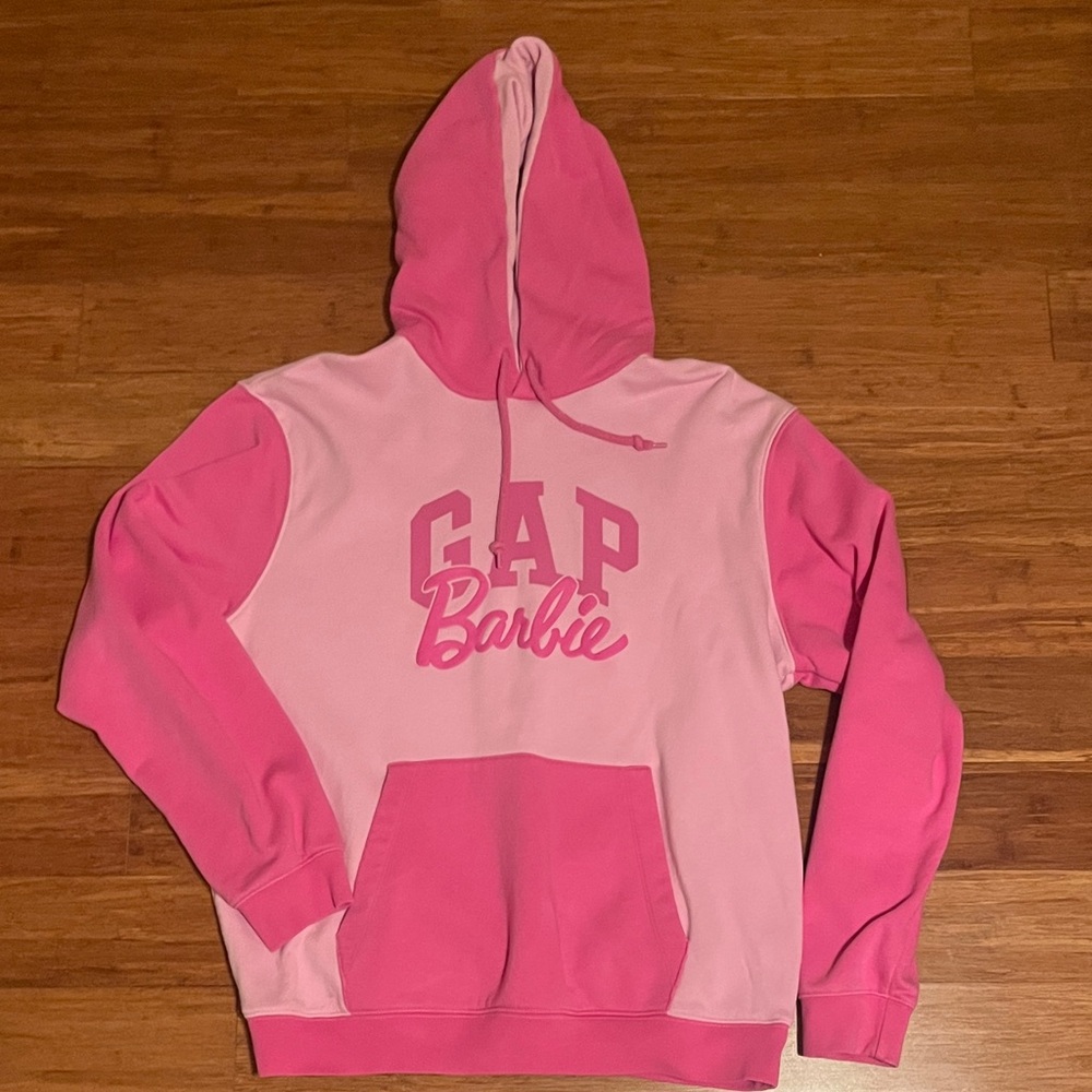 GAP Pink Barbie Logo Hoodie